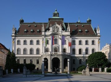 Hauptgebäude der Universität Ljubljana