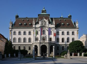 Hauptgebäude der Universität Ljubljana Hauptgebäude der Universität Ljubljana
