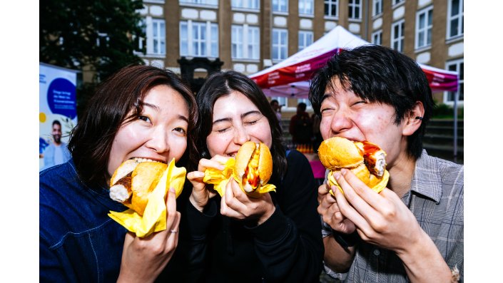Und die Grillwurst schneckte trotzdem