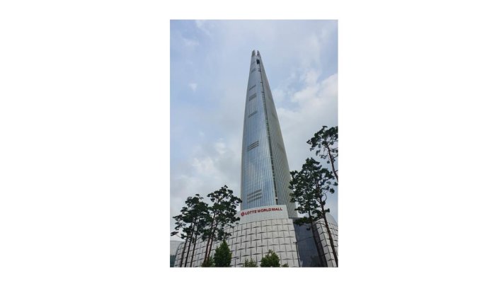 Lotte World Tower, das höchste Gebäude Südkoreas