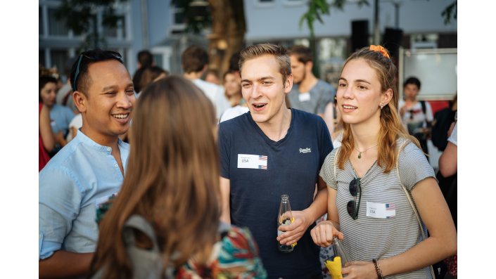 Die Botschafter waren sehr gefragt (im doppelten Sinne des Wortes)