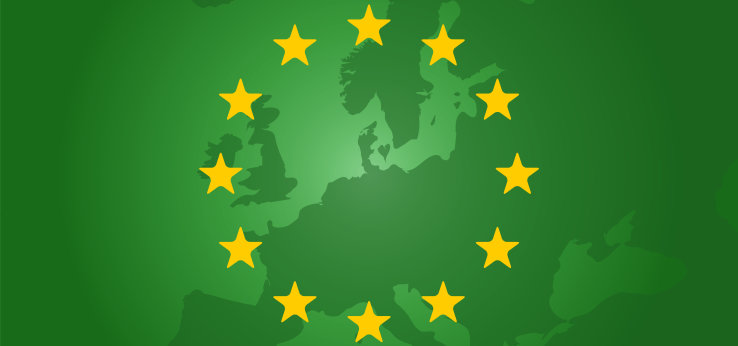 green eu - europe union map (Bild: Adobe Stock / dmutrojarmolinua )