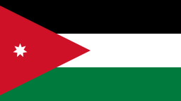 Flagge von Jordanien (Bild: gemeinfrei bei Wikimedia Commons) Flagge von Jordanien (Bild: gemeinfrei bei Wikimedia Commons)