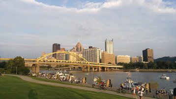 Blick auf Pittsburgh (Bild: Sandra Ramona Gemlin)