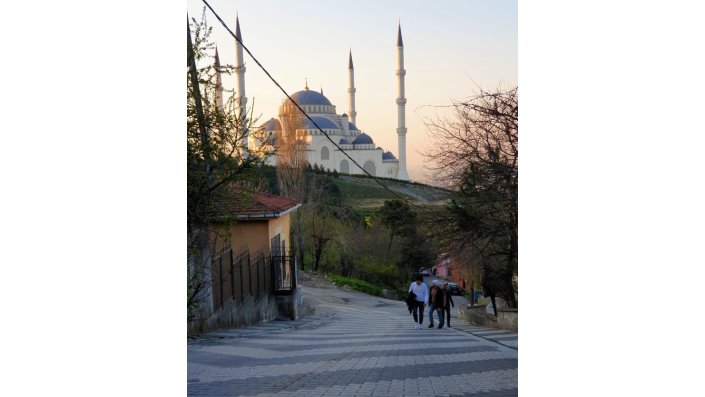 Moscheen prägen das Stadtbild