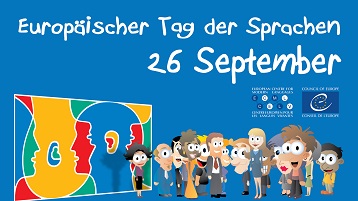 Postkarte Europäischer Tag der Sprachen EU (Bild: Council of Europe)