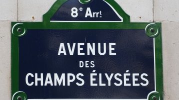Straßenschild Champs-Elysées (Bild: Pixabay)