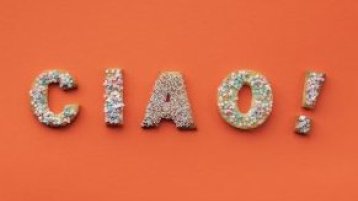Schriftzug Ciao! (Bild: Foto von Henri Mathieu-Saint-Laurent von Pexels)