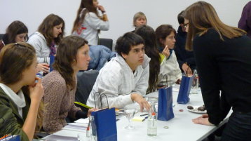 Studentische Besuchergruppe (Image: FH Köln) Studentische Besuchergruppe (Image: FH Köln)