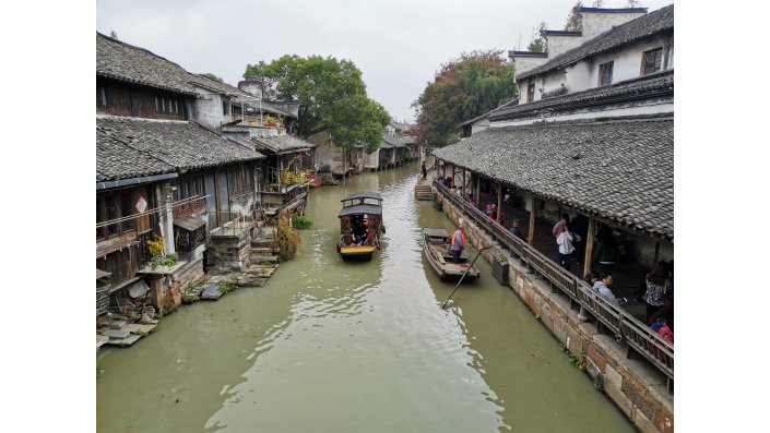 Wasserstadt Wuzhen, Zhejiang Provinz