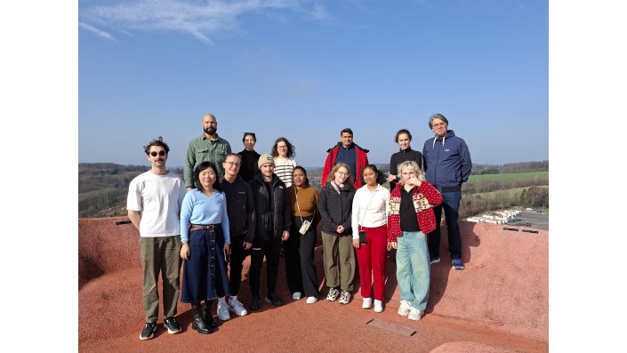 Gruppenbild der PIONEER SDG11 Winter School auf dem :metabolon.