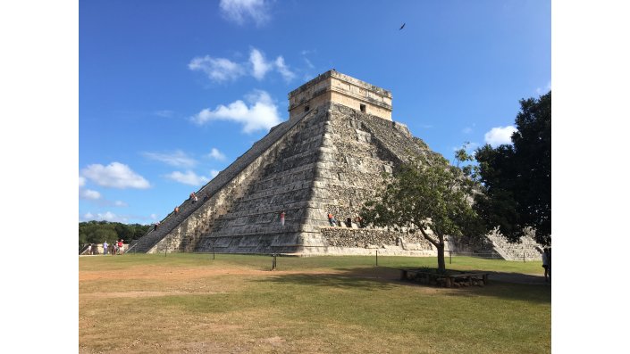 Maya-Pyramide in Mexico