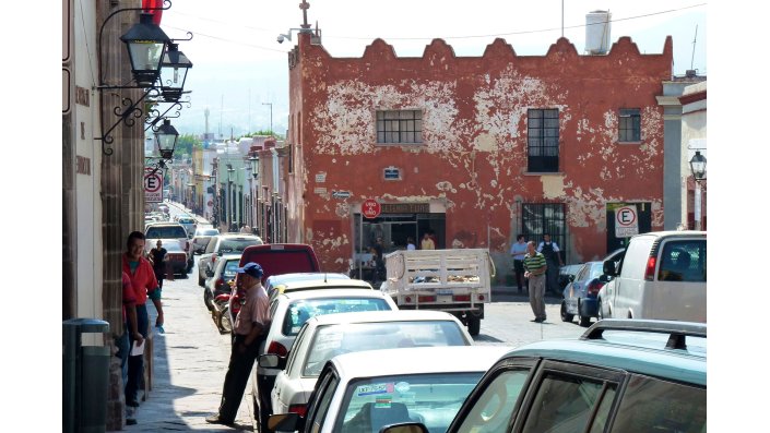 Straße in Queretaro