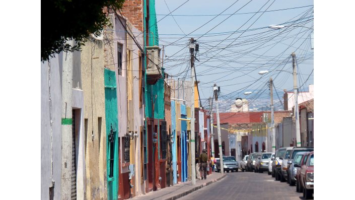 Straße in Queretaro