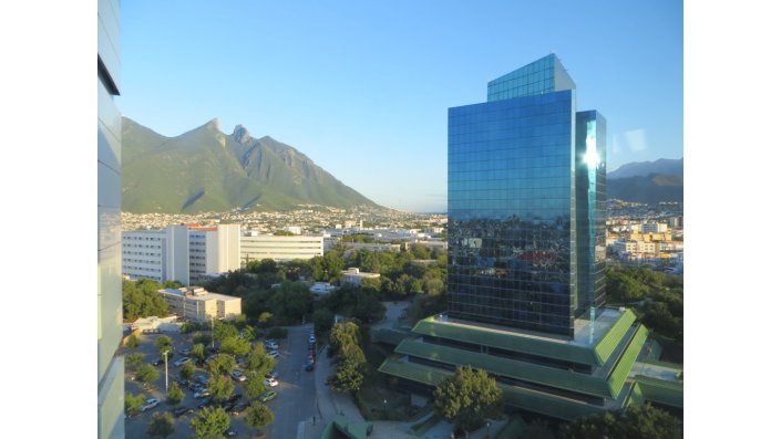 Blick auf den Campus Tec de Monterrey