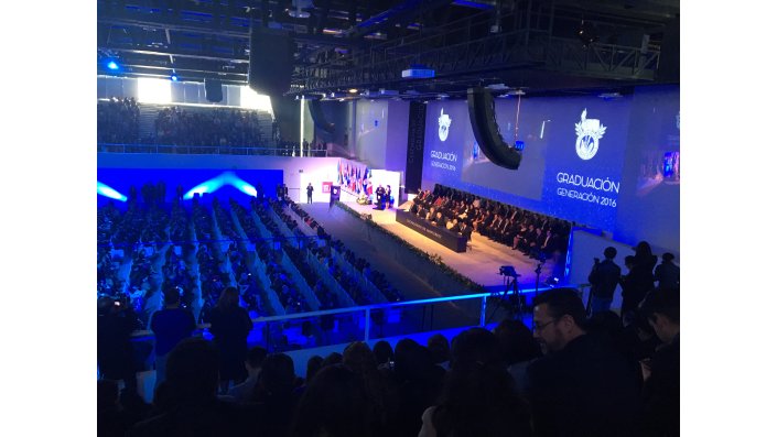 Graduation Feier an der Tec de Monterrey