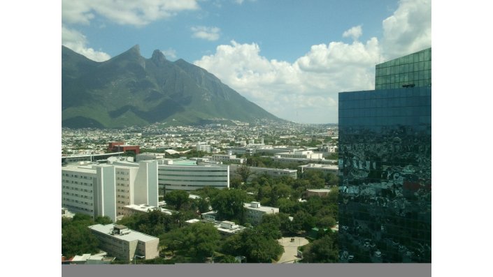 Blick auf den Campus Tec de Monterrey