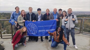 Gruppenfoto einer Delegation von IAESTE Germany (Bild: IAESTE)