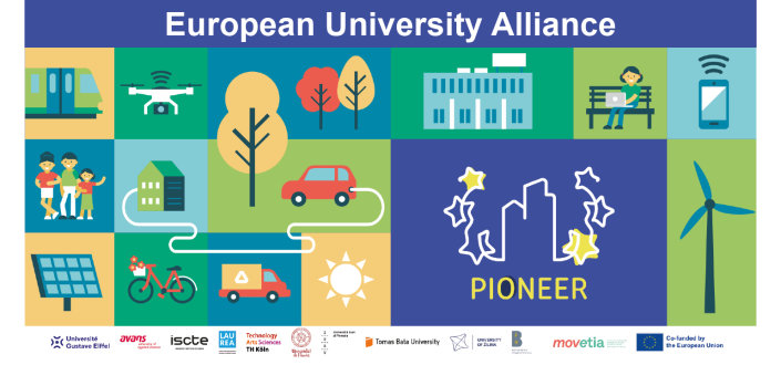 Banner der Erasmus Hochschulallianz PIONEER