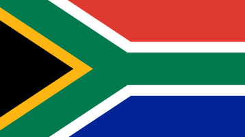 Flagge von Südafrika (Bild: Frederick Brownell, gemeinfrei auf Wikimedia Commons) Flagge von Südafrika (Bild: Frederick Brownell, gemeinfrei auf Wikimedia Commons)