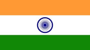 Flagge_Indien (Bild: Gemeinfrei auf WIkimedia SKopp) Flagge_Indien (Bild: Gemeinfrei auf WIkimedia SKopp)