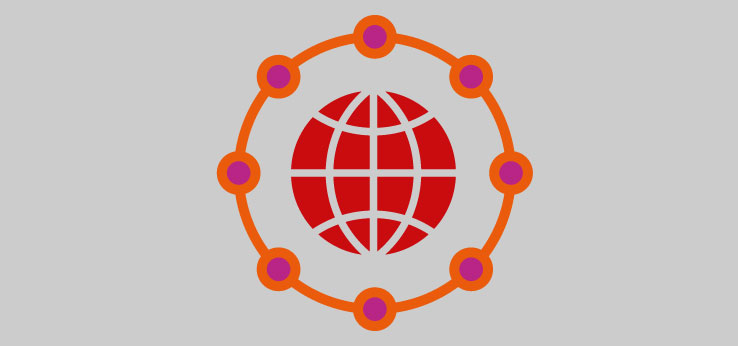 Symbolische Darstellung einer Erdkugel, die von einem Netzwerk Strang umgeben ist (Image: TH Köln/ R02, Adobe Stock_1328681864_Mirikiteki, 1769709194_Matsabe)