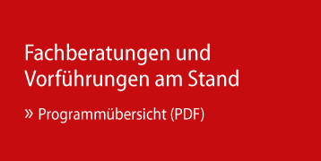 Fachberatungen und Vorführungen am Stand (Bild: ZSB TH Köln)