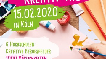 Kreativ-Tag in Köln 2020 (Bild: Zentrale Studienberatung TH Köln)