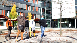 Studierende am Campus Gummersbach (Bild: Thilo Schmülgen/FH Köln)