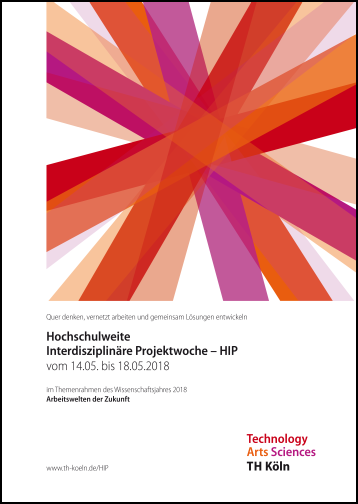 So sieht das Ankündigungsplakat zur HIP im Sommersemester 2018 aus