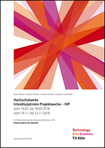 So sieht das Ankündigungsplakat zur HIP im Wintersemester 2018/19 aus So sieht das Ankündigungsplakat zur HIP im Wintersemester 2018/19 aus