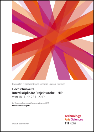 So sieht das Ankündigungsplakat zur HIP im Wintersemester 2019/20 aus So sieht das Ankündigungsplakat zur HIP im Wintersemester 2019/20 aus