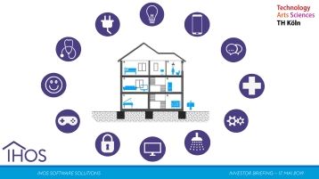 Eine Projektgruppe der Studierenden entwickelte die Projektidee "Intelligent Home Optimization System" - wie viel Smart Home vertragen die eigenen vier Wände?