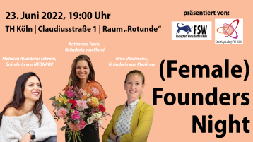 Female Founders Night (Bild: StartUpLab@TH Köln)