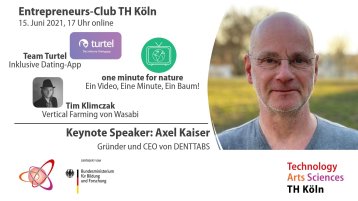 Entrepreneurs-Club im Sommersemester 2021 (Bild: StartUpLab@TH Köln)