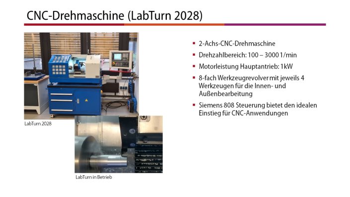 CNC-Drehmaschine (LabTurn 2028)