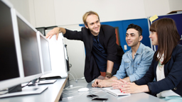 Studierende im Computerlabor (Image: Thilo Schmülgen / FH Köln)