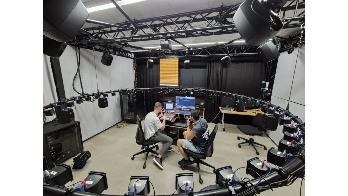 Produktion im Higher Order Ambisonics Labor