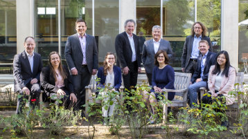 Mitarbeiterinnen und Mitarbeiter im Logistik-Team (Bild: TH Köln)