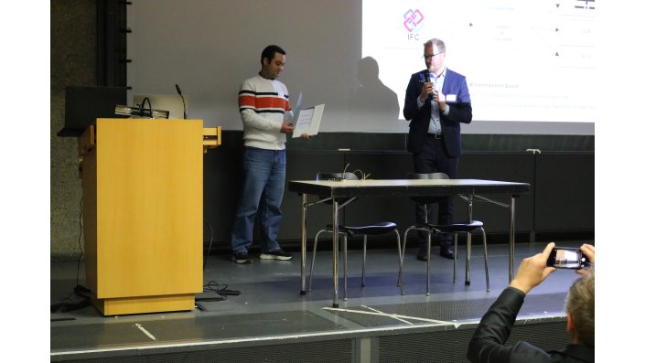 BIM Next Forum Student Award 2024 für Mohammadamin Sedigh
