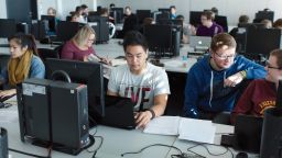 Studierende im PC-Pool Studierende im PC-Pool