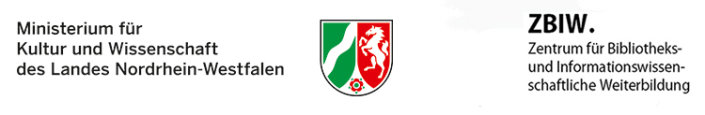 Bild zeigt Logos MKW NRW und ZBIW Bild zeigt Logos MKW NRW und ZBIW