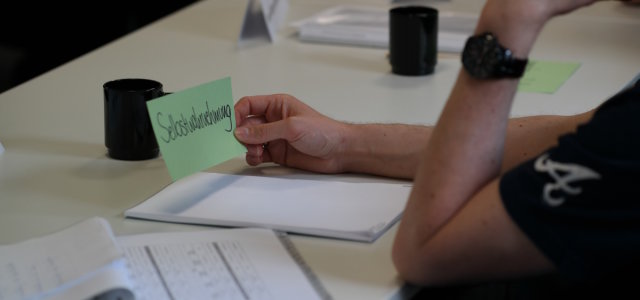 Selbstwahrnehmung spielt im Rahmen der Ausbildung eine große Rolle. (Bild:TH Köln, Ilona Matheis)