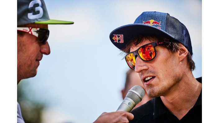 Triathlet Sebastian Kienle (Ironman Weltmeister) im TV-Interview