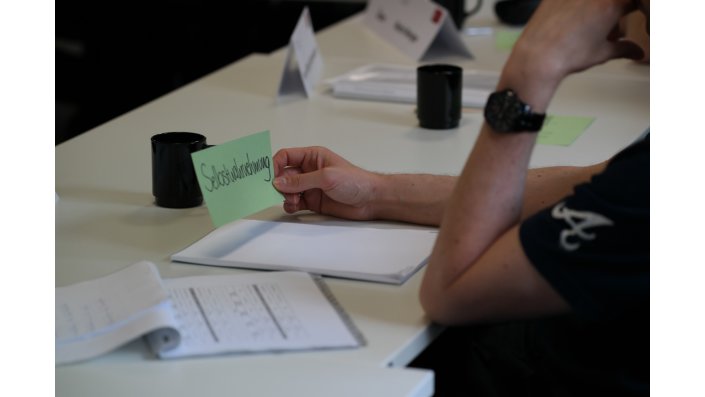 Selbstwahrnehmung spielt im Rahmen der Ausbildung eine große Rolle.