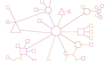 Ein abstraktes Keyvisual aus Linien in TH-Farben visualisiert den Lehrgang. (Bild: TH Köln) Ein abstraktes Keyvisual aus Linien in TH-Farben visualisiert den Lehrgang. (Bild: TH Köln)