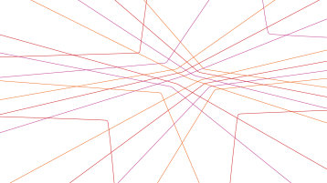 Keyvisual des Projekts: ein perpektivisches Liniengefüge in den Farben der TH Köln (Bild: TH Köln)
