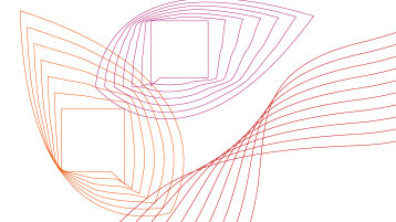 Ein abstraktes Visual mit angedeuteten Stationen analogisiert das Format "Exkursionswoche" (Bild: TH Köln)