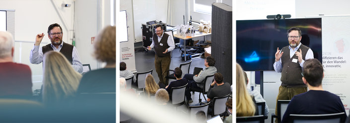 Eindrücke der Athmosphäre beim Workshop "Prompt Engineering & Context Engineering "