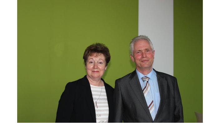 Langjährige Weggefährten: Prof. Dr. Astrid Rehorek und Prof. Dr. Michael Bongards